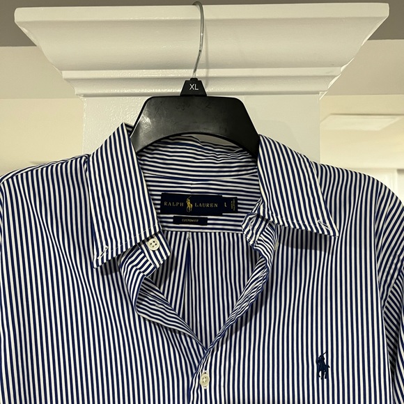 Ralph Lauren Polo Blue Button Down Size L - Picture 2 of 6